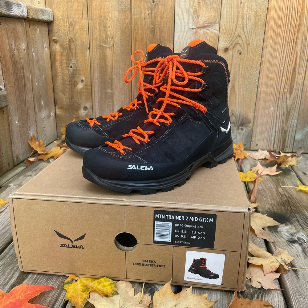 BNWT Salewa Mountain Trainer 2 Mid Goretex Boot - Mens EU 42.5